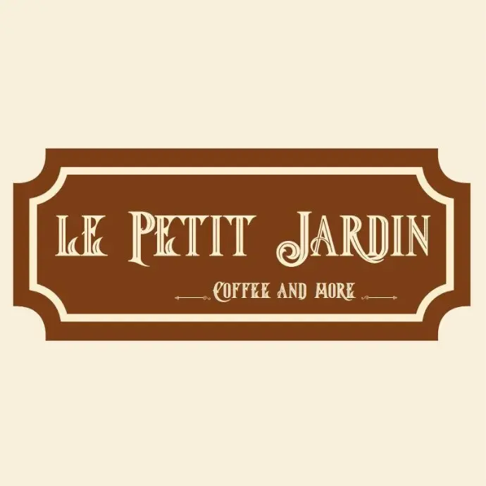 logo cà phê le petit jardin