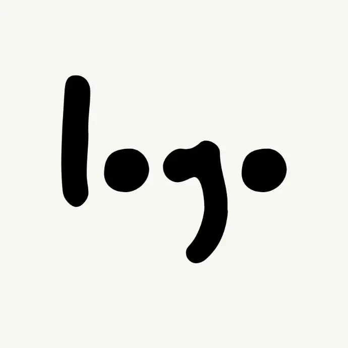chữ logo đơn giản với phông chữ kì lạ