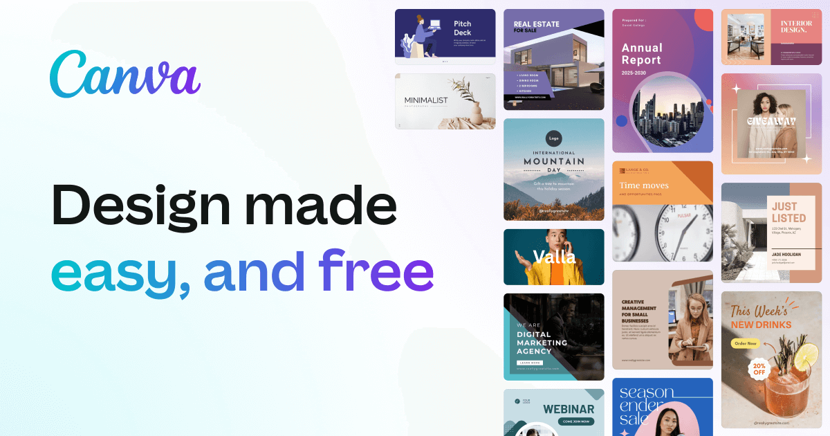 giao diện canva.com